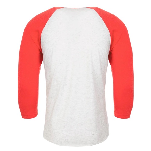 Men’s Tri-Blend 3/4 Raglan T-Shirt - Picture 2 of 4